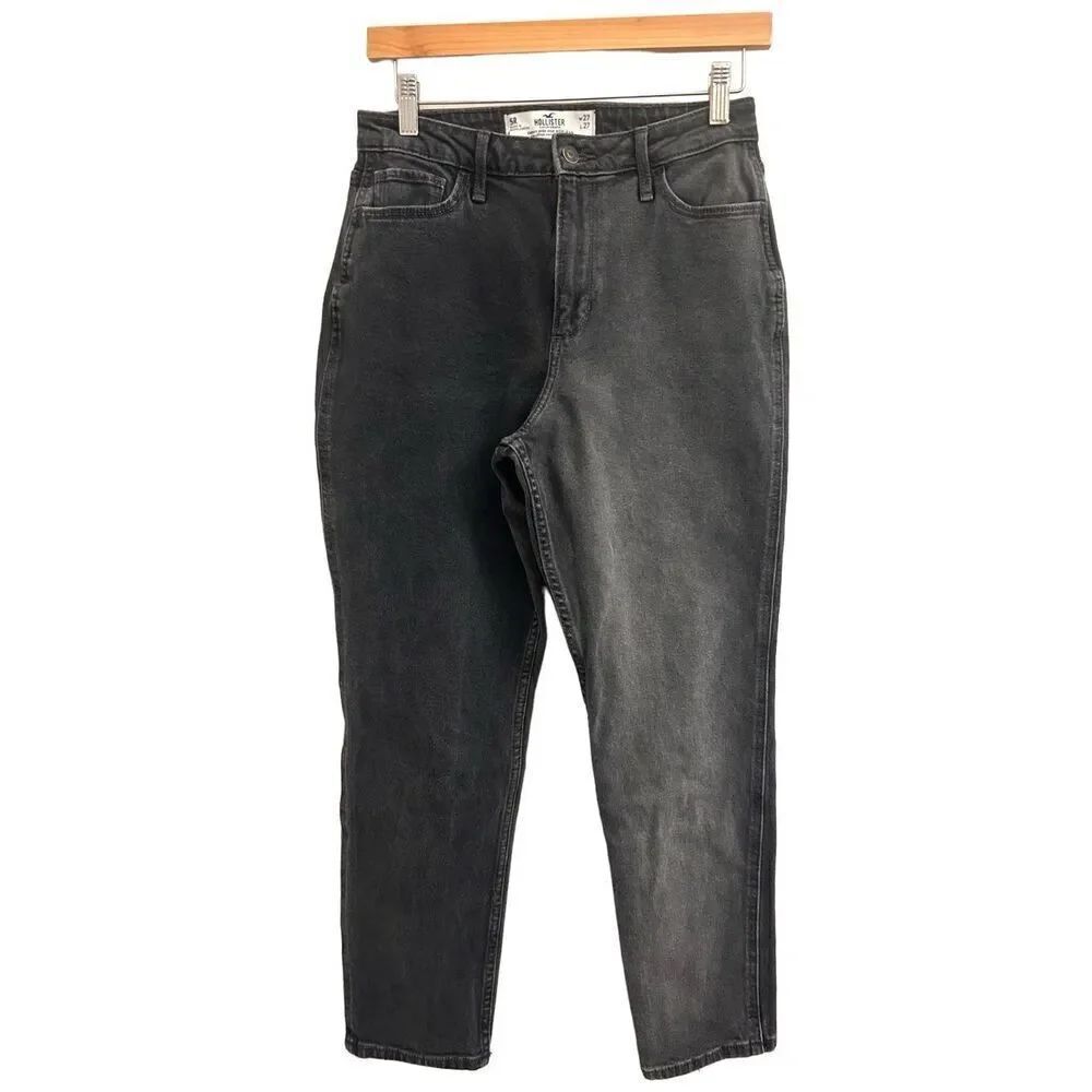 EUC Hollister Curvy High-rise Mom Jean